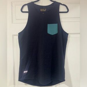 Men’s Bylt Premium Basics Drop Cut Pocket Tank Top